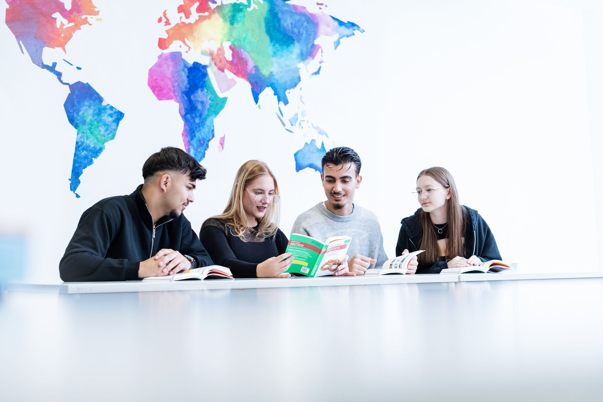 Vorqualifizierungsjahr Arbeit und Beruf ohne Deutschkenntnisse